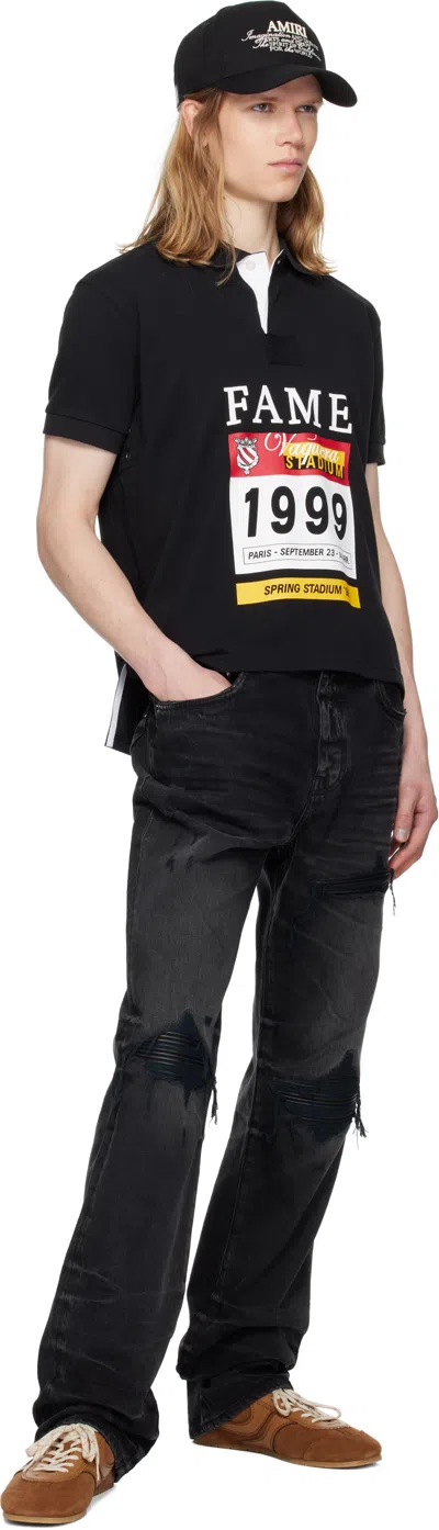 Amiri Logo-embroidered Carpenter Trousers In Grey