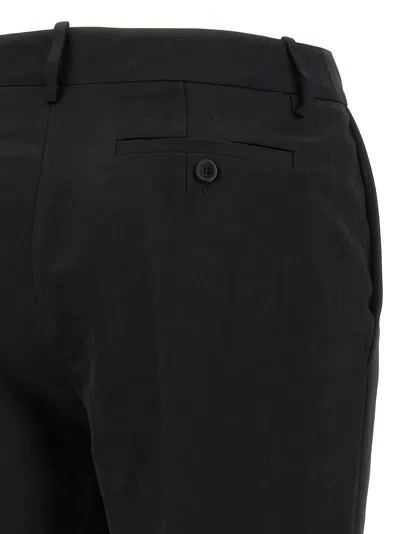 Magda Butrym Trousers Flared Leg Back Pocket In Black