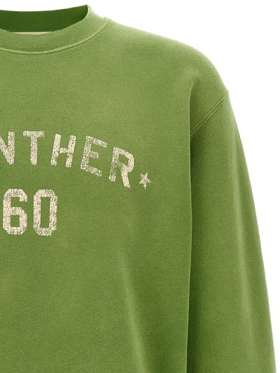 Valentino Cotton S Graphic Print Sweater In Green