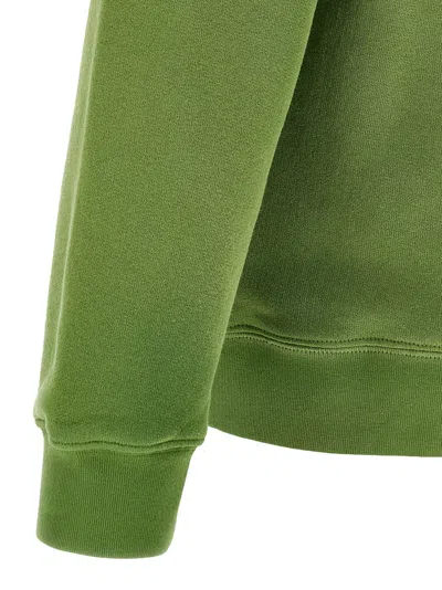 Valentino Cotton S Graphic Print Sweater In Green