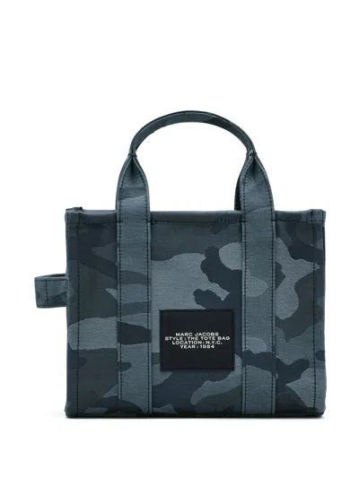 Marc Jacobs The Medium Tote Bag Camouflage In Blue In Multi