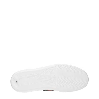 Gucci Mens Bianco Verd Ace Bee-embroidered Leather Low-top Trainers In White