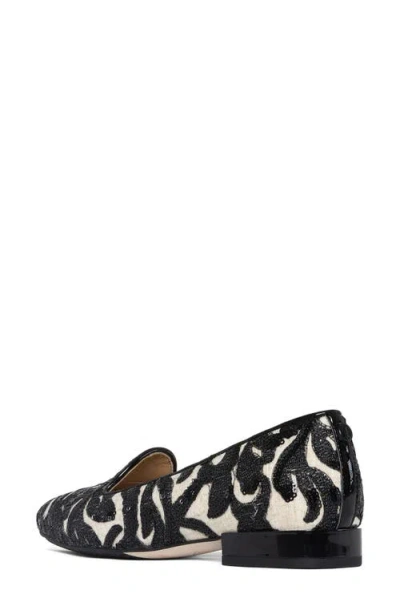 Donald Pliner Reena Sequin Embellished Loafer Flat