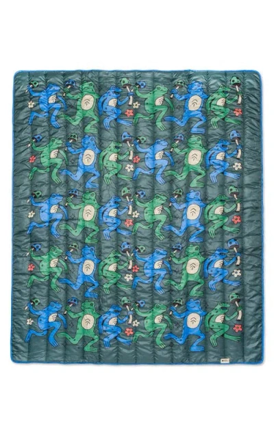 Parks Project Dancin' Frogs Recycled Camp Blanket