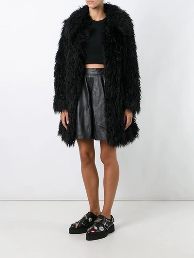 Shop Jeremy Scott Leather Skirt