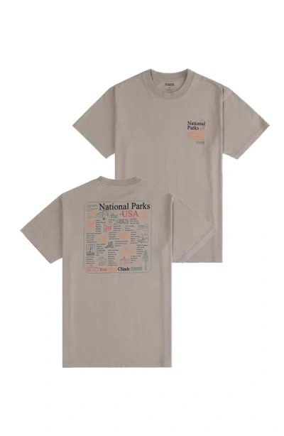 Parks Project National Parks Outline Checklist Tee