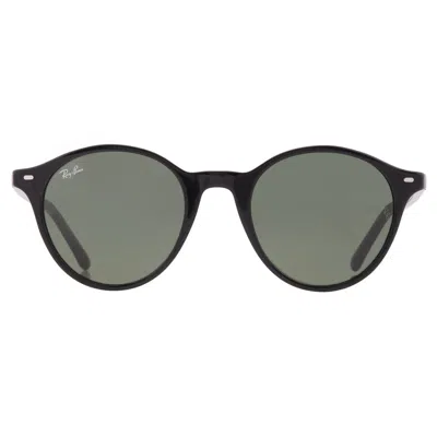 Ray Ban Bernard Sunglasses Black Frame Green Lenses 51-20
