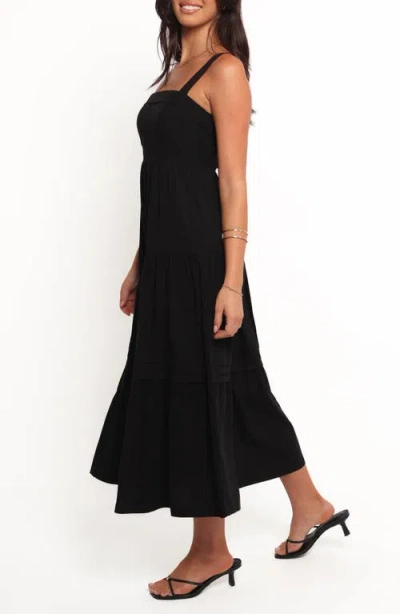 Petal And Pup Petal & Pup Elvia Fit & Flare Maxi Dress In Black
