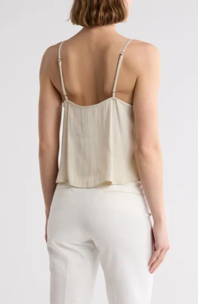 Leith Tie Front Camisole In Neutral