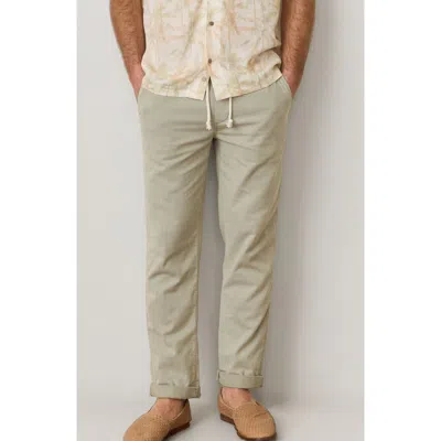 Marine Layer Saturday Stretch Beach Pant In Neutral