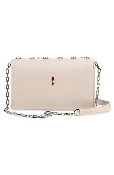 Christian Louboutin Paloma Studded Leather Clutch