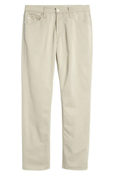 Ag Everett Commuter Performance Slim Straight Pants In Neutral