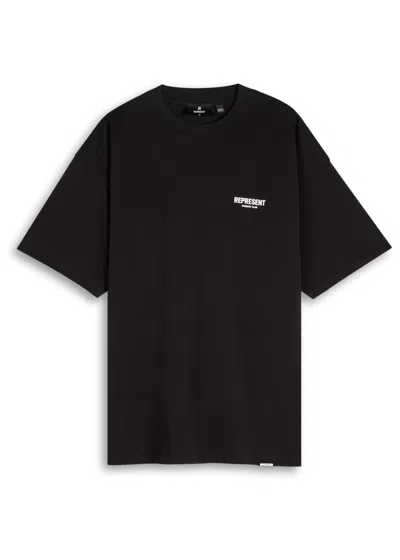 Represent Cotton T-shirt In Black