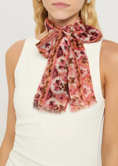 Ama Pure Printed Cashmere Scarf