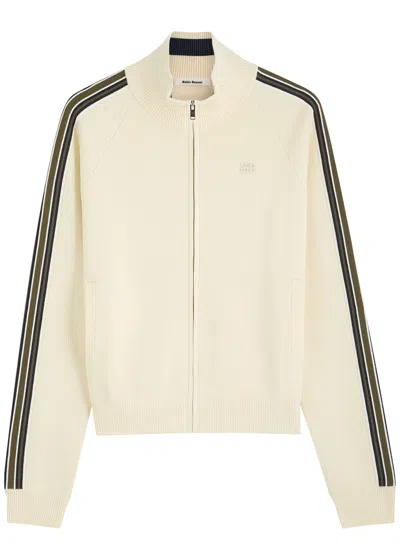 Wales Bonner Fine-knit Track Jacket In Multi