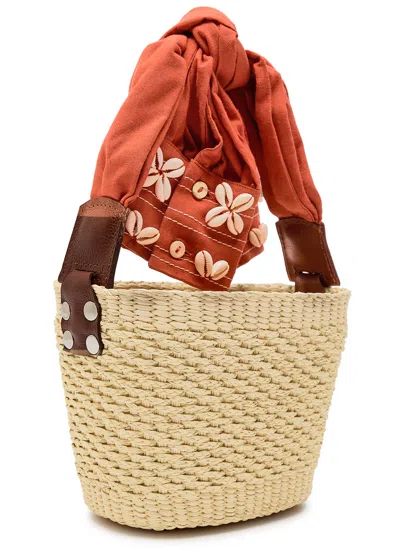 Sensi Studio Mini Shell-sleeve Basket Bag