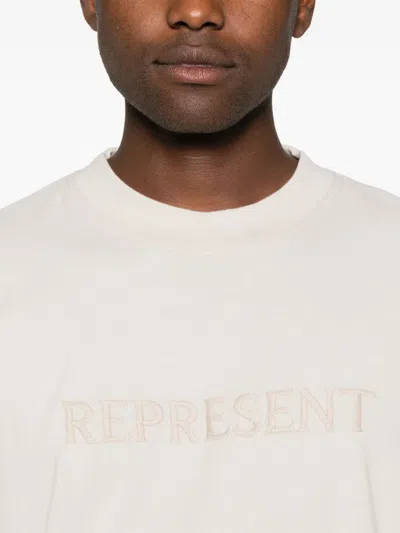Represent Short-sleeved T-shirt In White