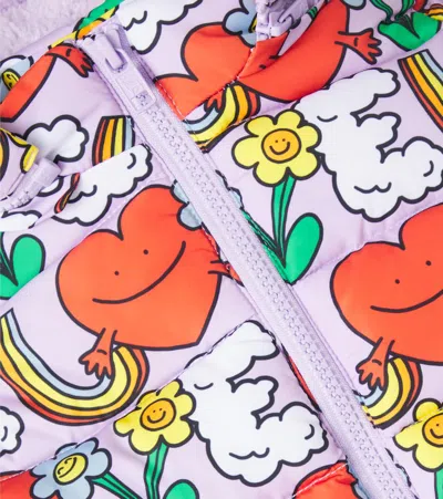 Stella Mccartney Baby Printed Puffer Jacket In Multi