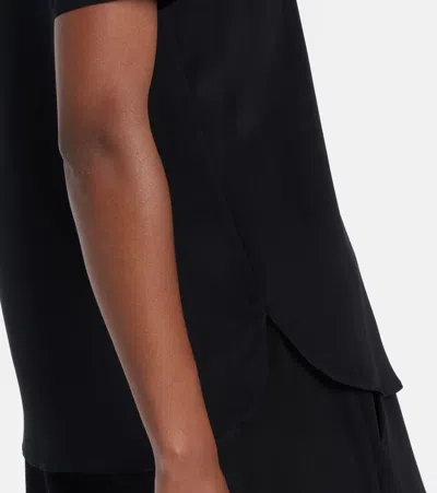 Max Mara Dida Silk Satin Top