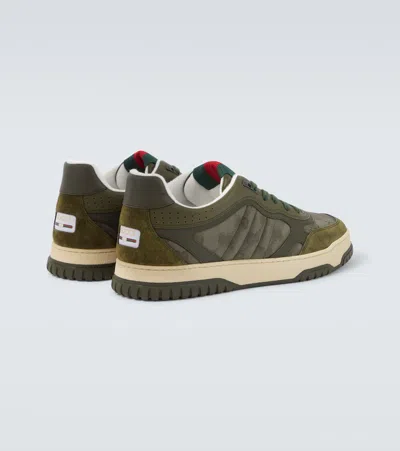 Gucci Re-web Gg Canvas Sneakers In Multi