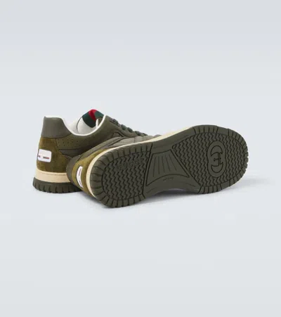 Gucci Re-web Gg Canvas Sneakers In Multi