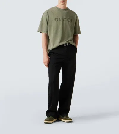 Gucci Re-web Gg Canvas Sneakers In Multi