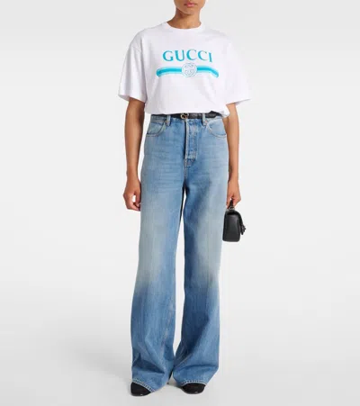 Gucci Bottega Veneta Slipper Intreccio Leather In White