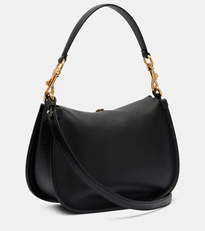 Etro Small Leather Tote Bag In Black