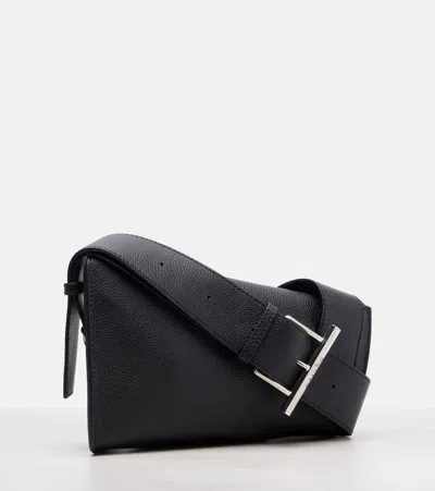 Alexander Mcqueen Alexander Mc Queen Sling T Bar Black Shoulder Bag In Black