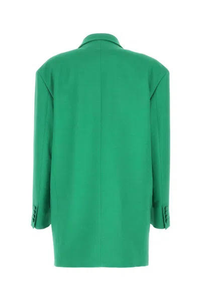 Valentino Oversized Double-breasted Wool And Silk-blend Crepe Blazer