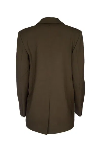 P.a.r.o.s.h Sophisticated Single-breasted Jacket With Notch Lapels In Black