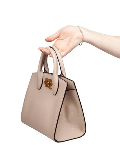 Ferragamo Salvatore  Mini Bag Made Of Hammered Calfskin