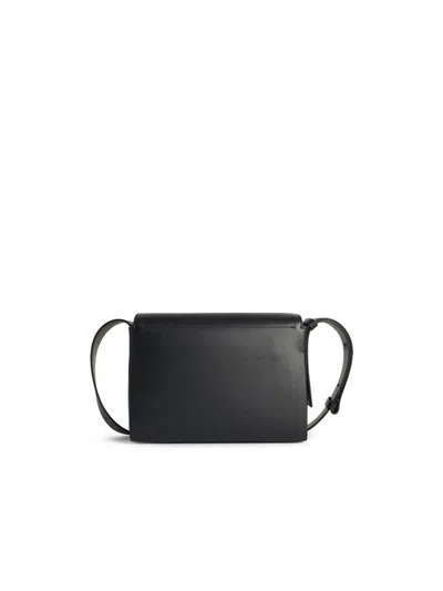 Jil Sander Small Leather Bag Adjustable Strap In Black