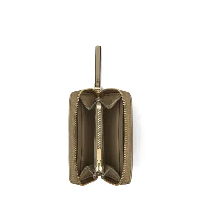 Tory Burch Small Kira Diamond Wallet In Brown
