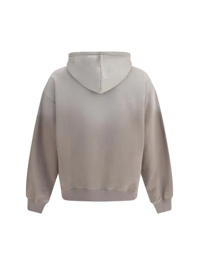 Axel Arigato Cotton Hoodie In Gray