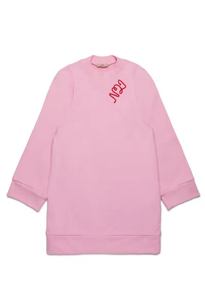 N°21 Cotton Dress In Pink