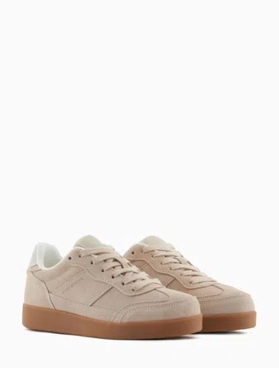 Armani Exchange Sneakers In Neutral
