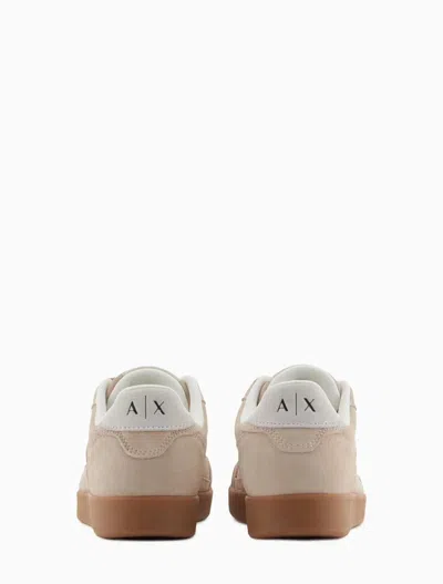 Armani Exchange Sneakers In Neutral