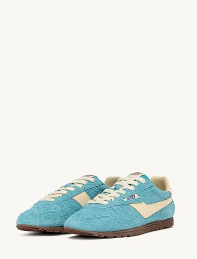 Autry "windspin" Low Sneaker In Blue