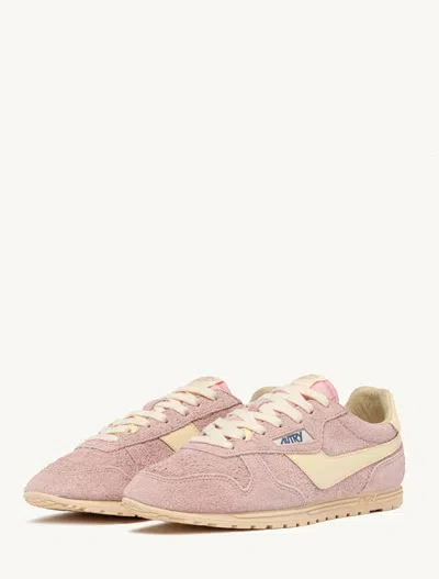 Autry Windspin Sneakers In Pink
