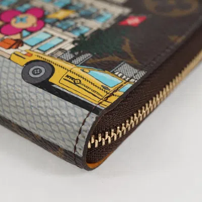 Pre-owned Louis Vuitton Vivienne Brown Canvas Wallet  ()