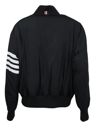 Thom Browne 4-bar Plain Weave Suiting Bomber Jacket