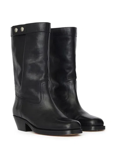 Isabel Marant Ademe Low Heels Ankle Boots