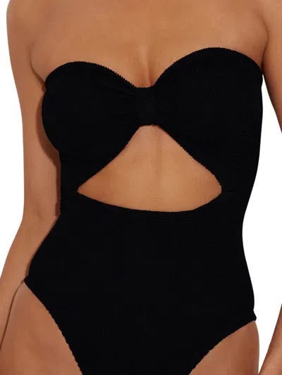 Hunza G Alana Swim Strapless Bow Cut-out