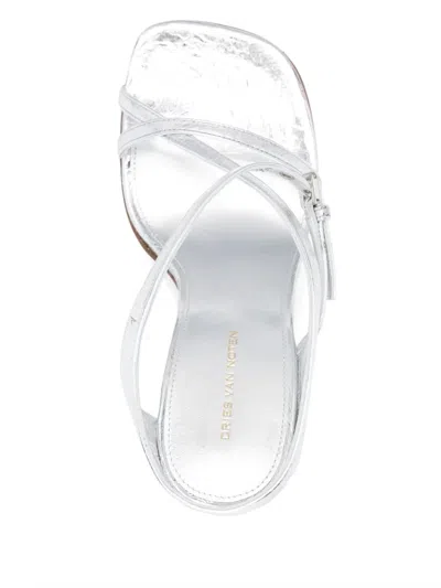Dries Van Noten Asymmetric Heel Sandal