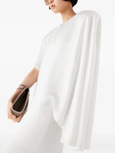 Stella Mccartney Women Asymmetric Midi Dress In White