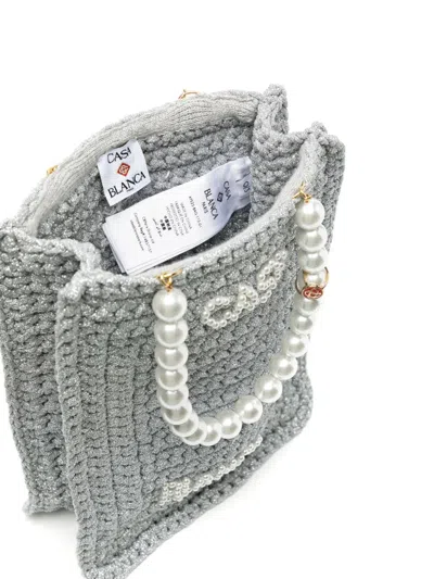 Casablanca Bag With Chain And Beads