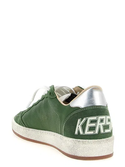 Golden Goose Ball Star Sneakers Green In Green