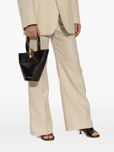 Jacquemus Le Petit Bambola Leather Top Handle Bag