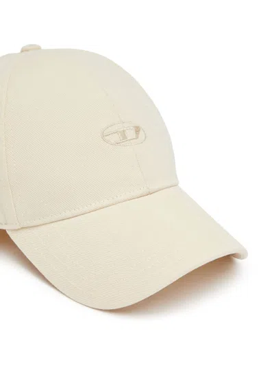 Diesel Casquette En Coton In Neutral